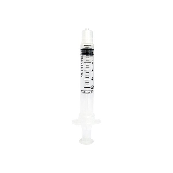 SOL-CARE 5mL Luer Lock SS